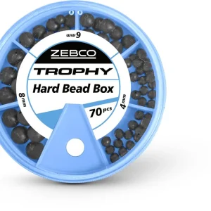 Zebco Schwarz Bead Box Hard 70pcs