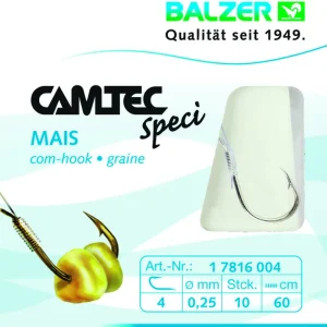 Balzer Camtec Speci Haken Mais Gold 60cm
