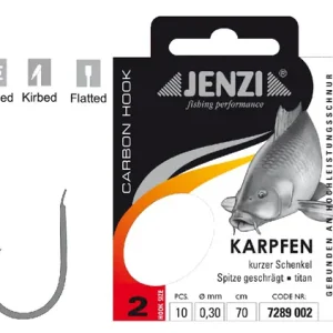 Jenzi Karpfenhaken Titan Size 2
