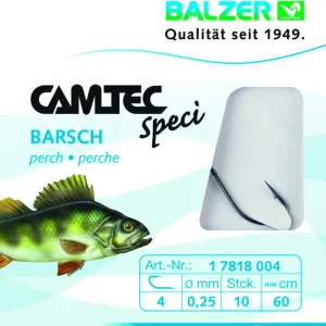 Balzer Camtec Speci Haken Barsch Brüniert 60cm