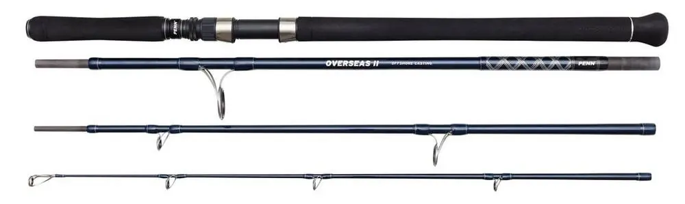 Penn Overseas II Offshore Spinning Rod 2,40m 150g 4pcs