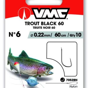 VMC Trout Black 60 Fertigvorfach