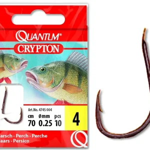Quantum Crypton Barsch Vorfachhaken black nickel 10Stück