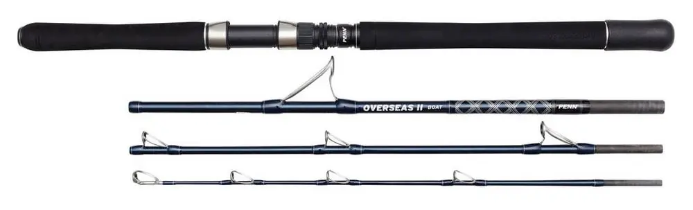 Penn Overseas II Boat Rod 2,10m 20-30lb 4pcs