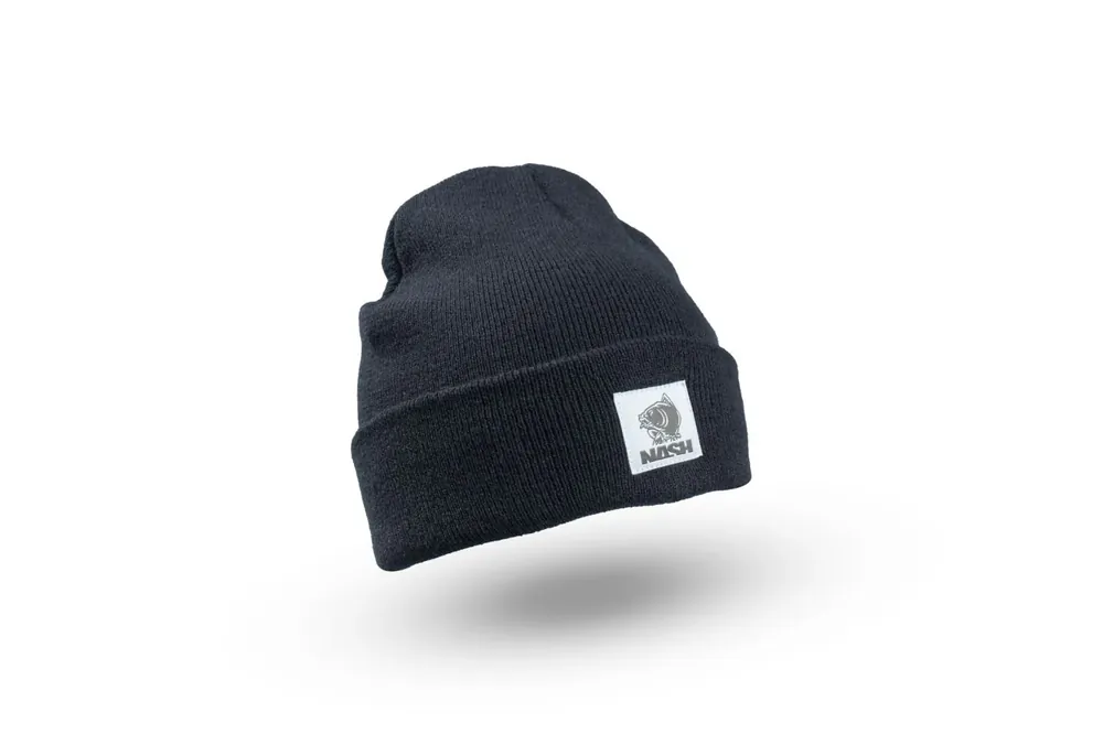 Nash Tackle Make It Happen Badge Beanie Hat Black