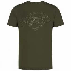 Korda One Liner Tee Olive
