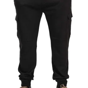 Fox Lightweight Black/Camo Combat Joggers