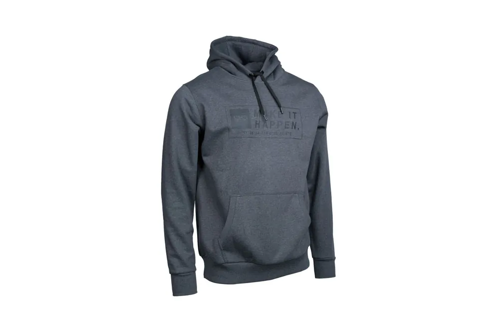 Nash Tackle Make It Happen Coordinates Hoody Grey Marl