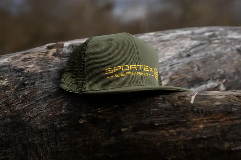 Sportex Snap Cap Mesh 6 Panel Olive