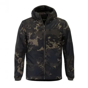 Korda Insulated Hooded Jacket Dark Kamo