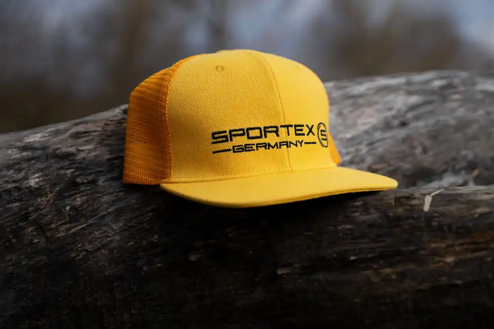 Sportex Snap Cap Mesh 6 Panel Yellow