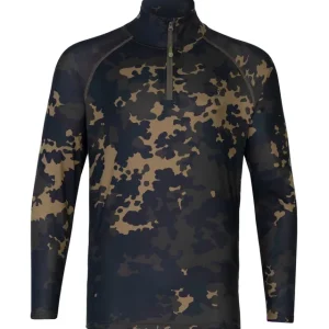 Korda Kool UPF Zip Jersey Dark Kamo