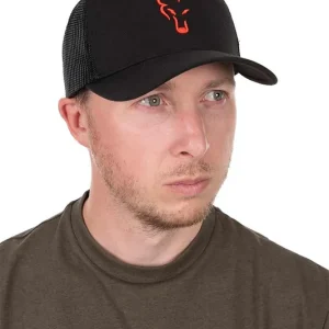 Fox Collection Trucker Cap Black/Orange
