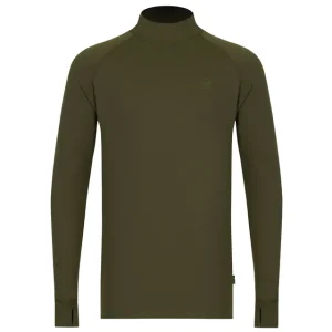 Korda Mock Neck Thermal LS Shirt Dark Olive