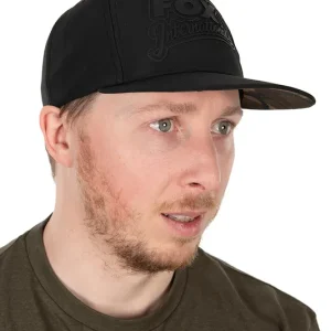 Fox Black / Camo Snapback Cap
