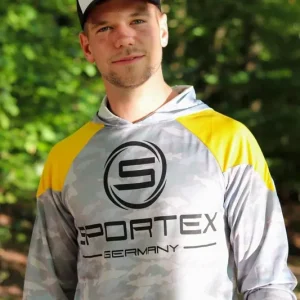 Sportex UV Shirt Gelb/Grau Camou