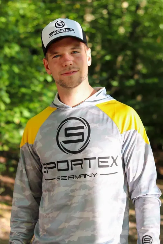 Sportex UV Shirt Gelb/Grau Camou