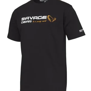 Savage Gear Signature Logo T-Shirt Black