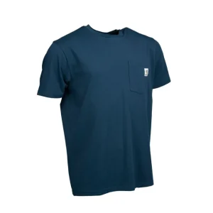 Nash Tackle Make It Happen Badge Pocket T Shirt Navy Blue