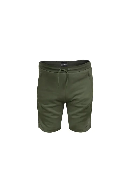 Sonik Green Fleece Shorts