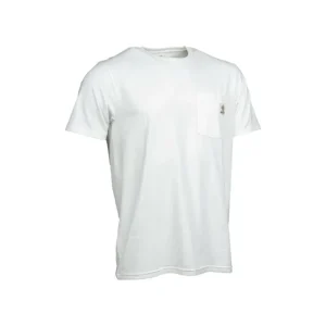 Nash Tackle Make It Happen Badge Pocket T Shirt Ecru
