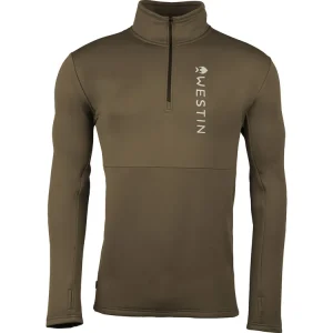 Westin Energy Midlayer 1/2 Zip Dark Sage