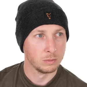 Fox Collection Beanie Black/Orange