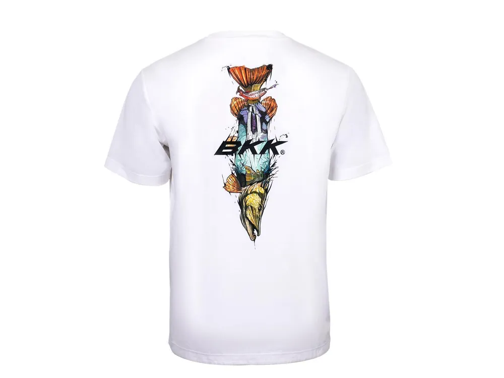 BKK Short Sleeve Casual Shirt Brand Values Pike White