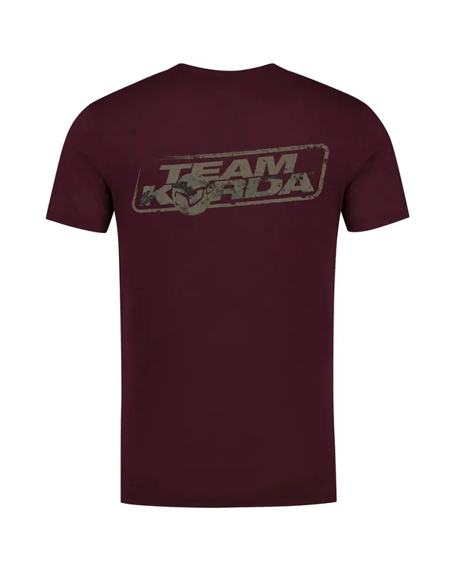 Korda TK Digi Kamo Tee Burgundy