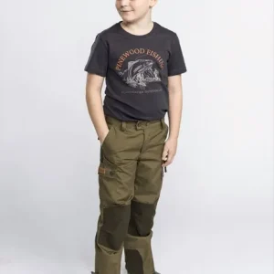 Pinewood Fish T-Shirt Kids Anthrazit