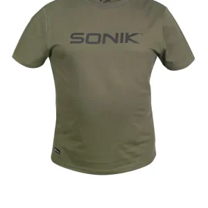 Sonik Raglan Tee Green
