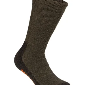 Pinewood Hunter Terry Wool Sock Green/ Dark Green