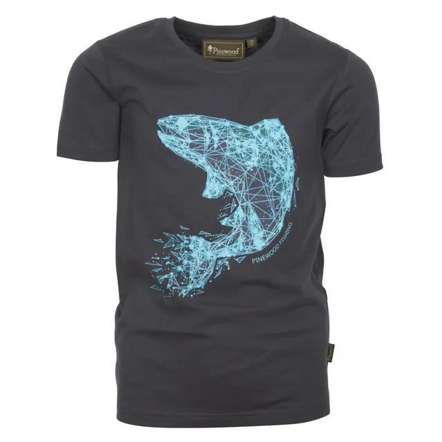 Pinewood Fish Kinder T-Shirt Indigoblue