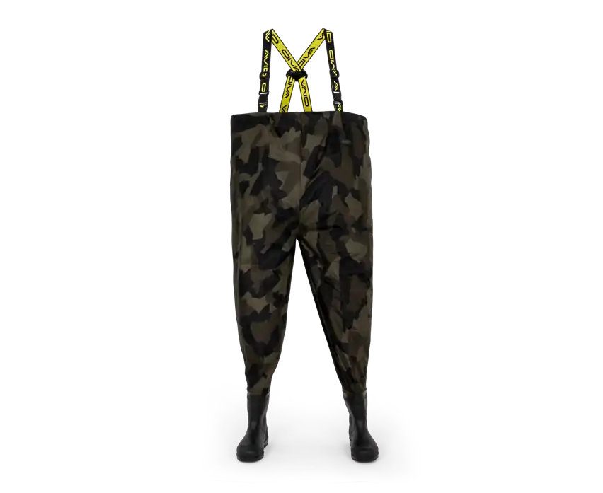 Avid Carp Distortion Active-Lined XL Chest Waders