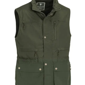 Pinewood Tiveden Vest Moss Green