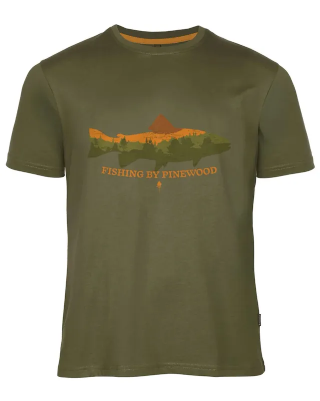 Pinewood Fish T-Shirt Green