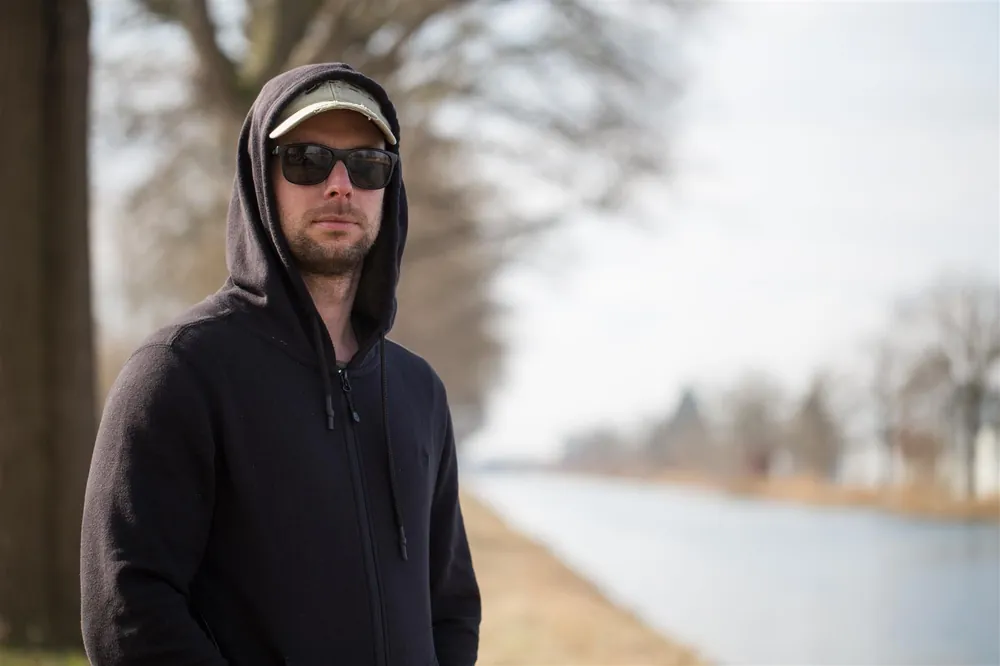 Korda Black Zip Hoodie