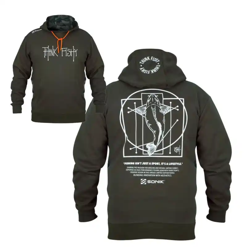 Sonik Hoody By Think Fishy Art