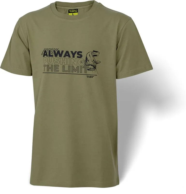 Black Cat Khaki Shirt