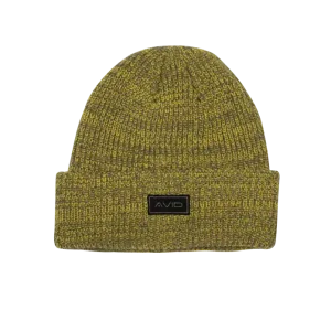 Avid Carp Marl Knit Beanie Yellow