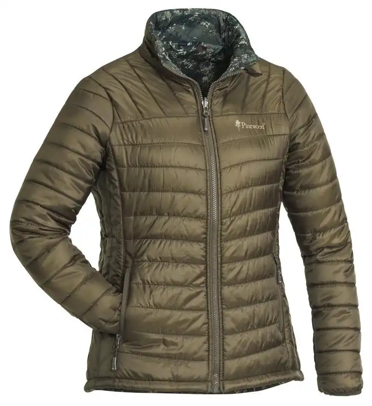 Pinewood Wolf Camou Wende Jacke Damen H.Braun Gr.