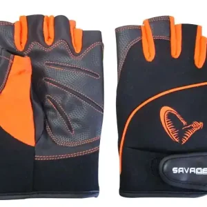 Savage Gear Protec Gloves Black/Orange
