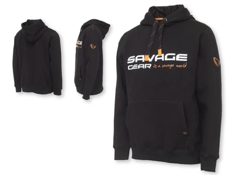 Savage Gear Cosmo Hoodie Black Ink