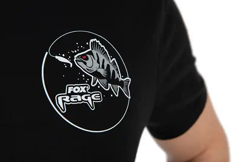Fox Rage Limited Edition Species Black Perch T-Shirt
