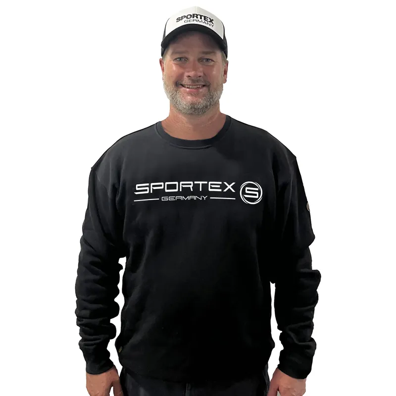 Sportex Crew Neck Black