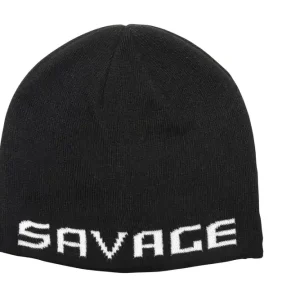 Savage Gear Logo Beanie One Size Black/White