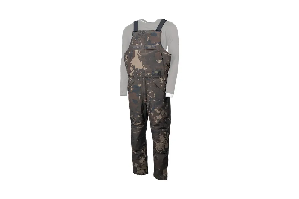 Nash Tackle Zero Tolerance Helluva Waterproof Bib and Brace Camo