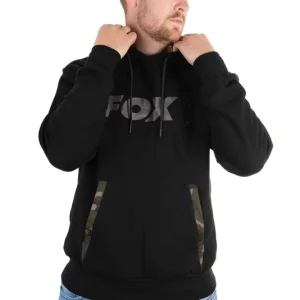 Fox Black/Camo Print Hoody