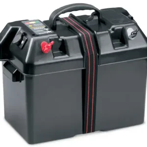 MINN KOTA Power Center Batteriebox m.Anzeige u.Anschlüssen