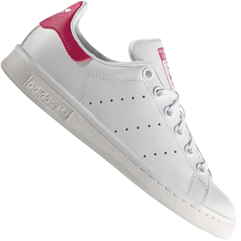 adidas Originals Stan Smith Sneaker White/Pink- 35.5